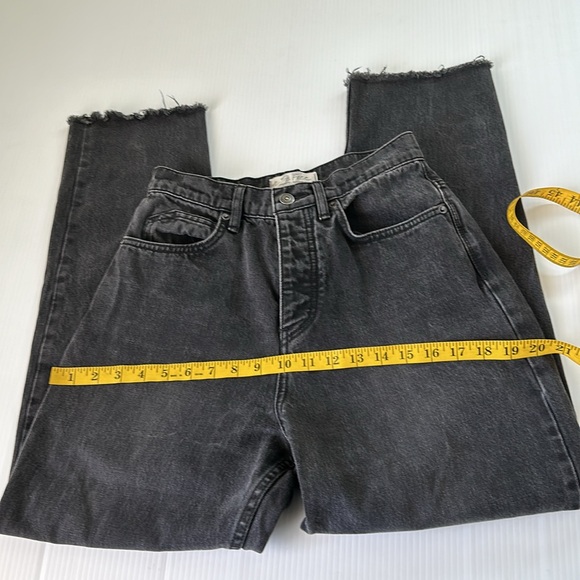 Free People We The Free Georgine Mom Jean Obsidian, 27 (CRVY) - Picture 14 of 14